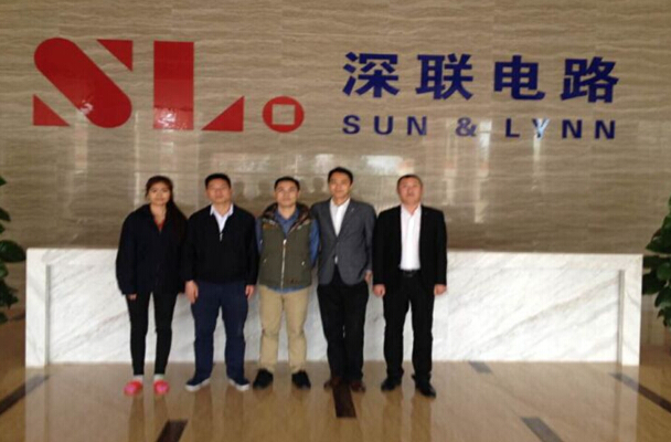 手機(jī)FPC客戶希姆通信息技術(shù)來訪贛州深聯(lián)