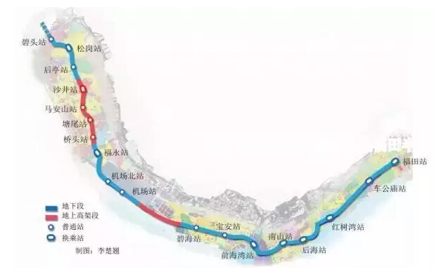 柔性電路板生產(chǎn)廠家：6月30日，深圳地鐵11號(hào)線試運(yùn)行，約嗎？