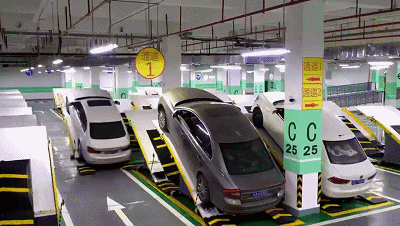 斜置式停車場，柔性電路板廠就問你實用不？